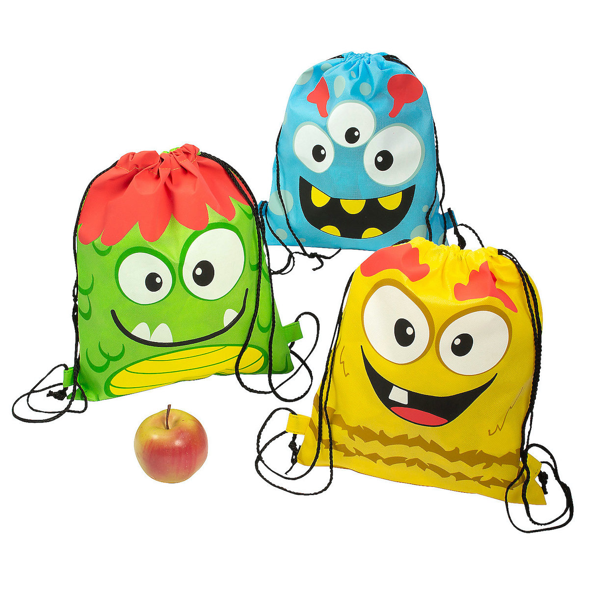 monster drawstring bags