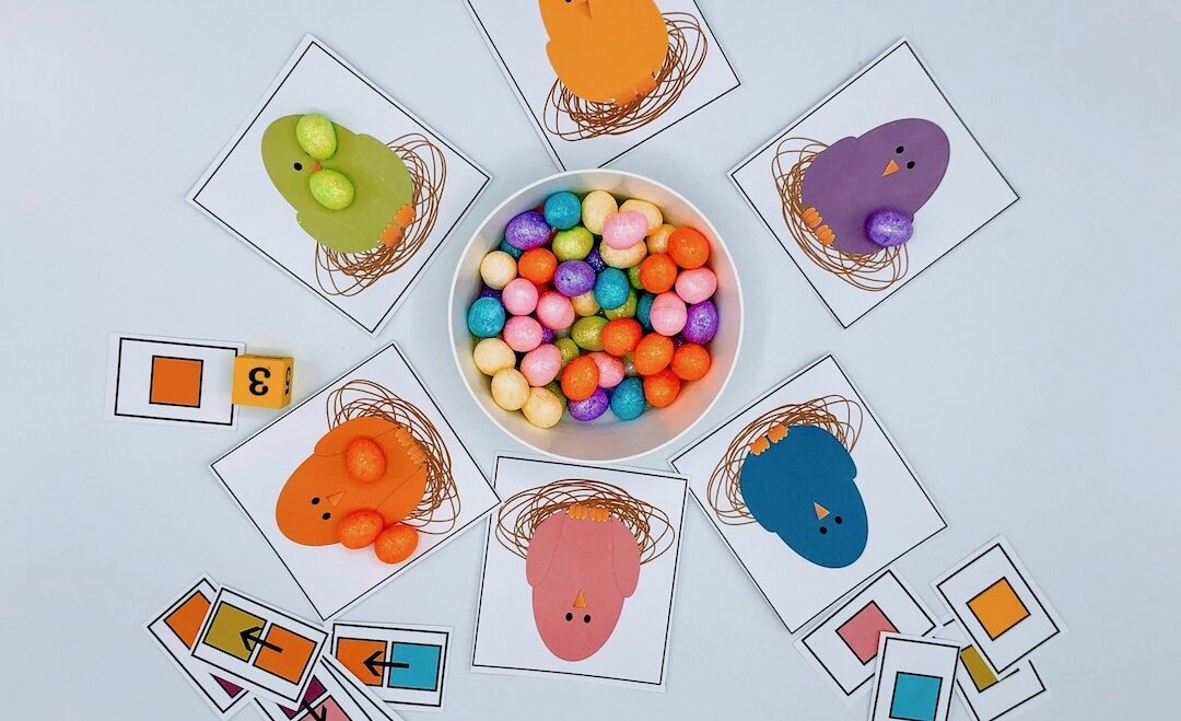 Bird And Nest: Egg Matching Color and Counting Game for Preschoolers