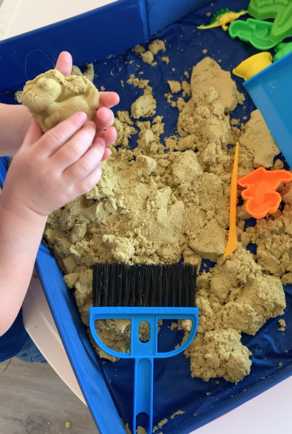 Dinosaur Sand: A Great Gift Idea for 3- or 4-Year-Old - Playdatebox