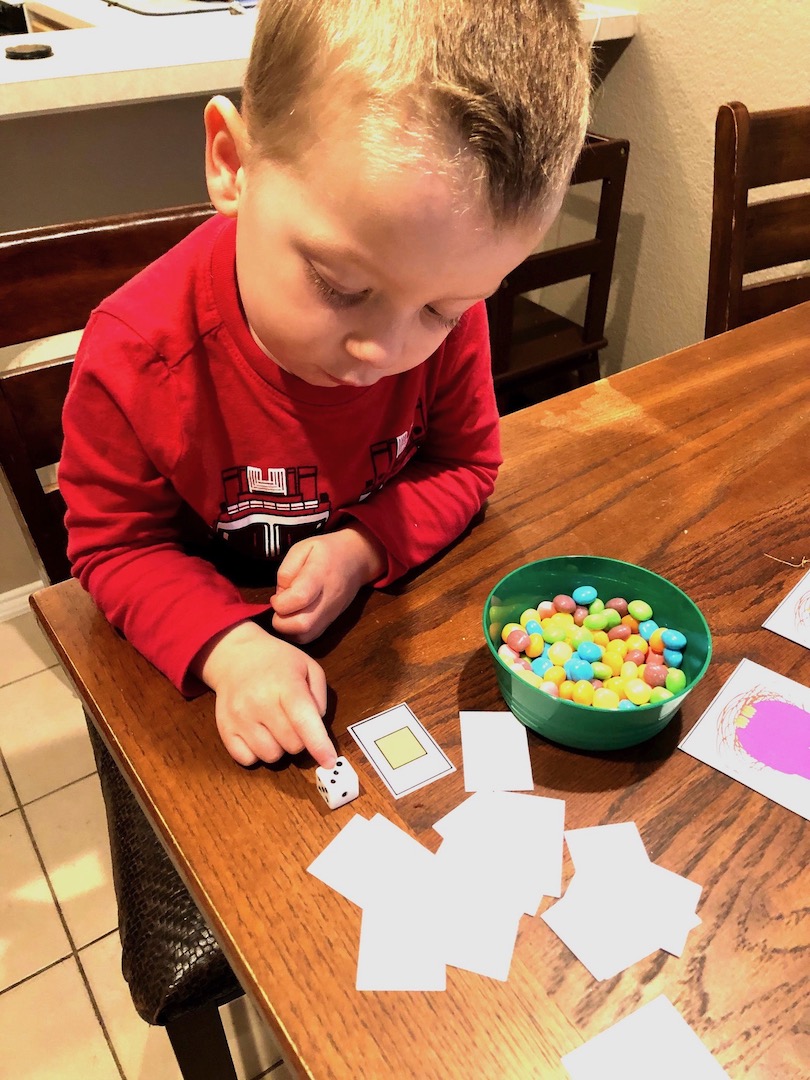 playing the egg counting game