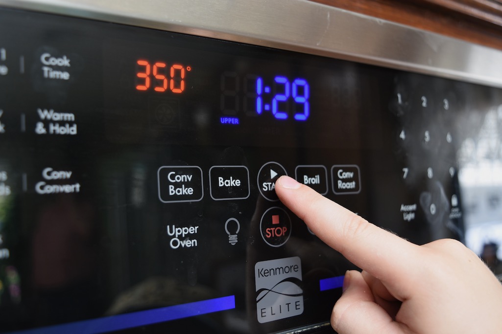 setting time and temperature for baking