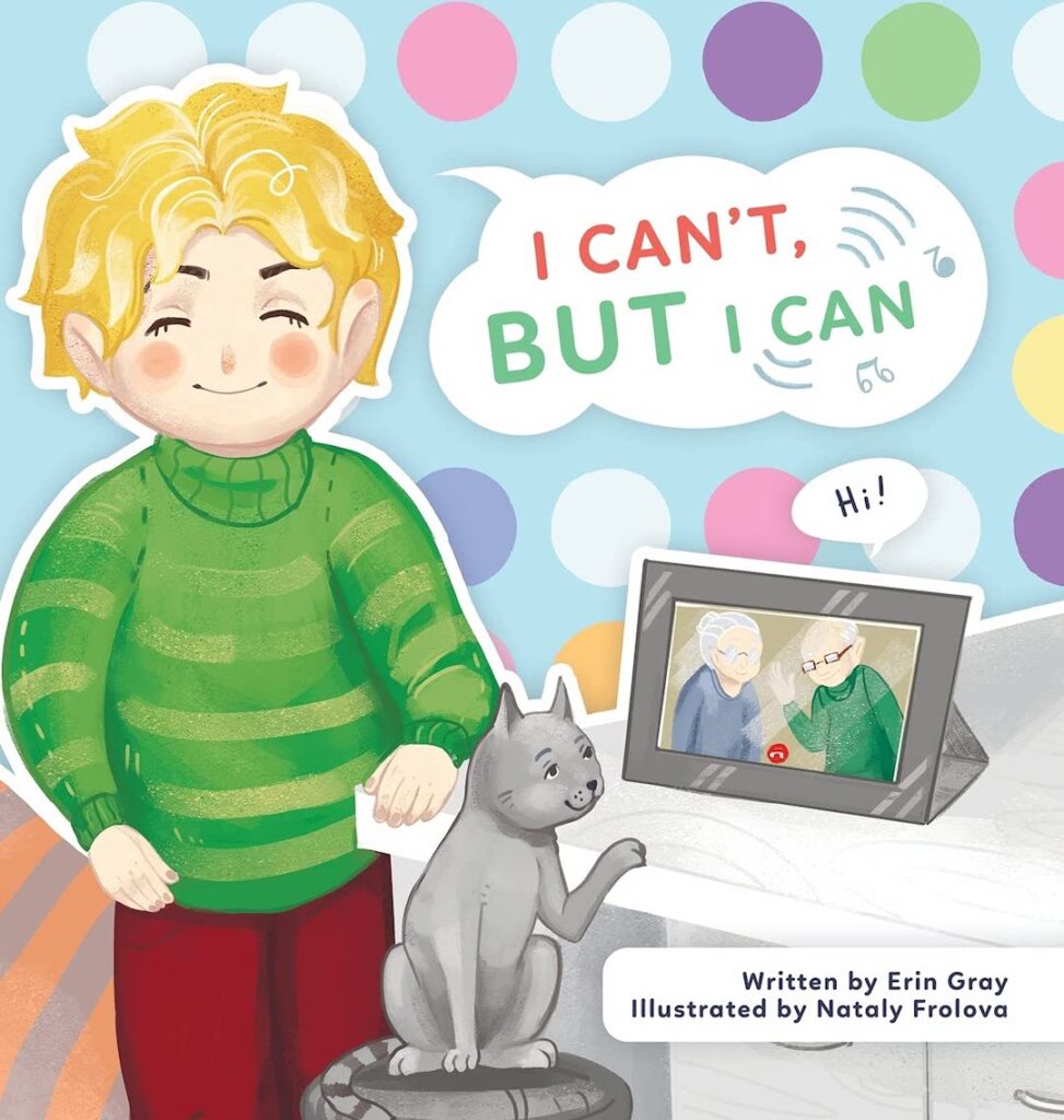 I can't but I can front cover - a book about improving FaceTime calls with grandchildren