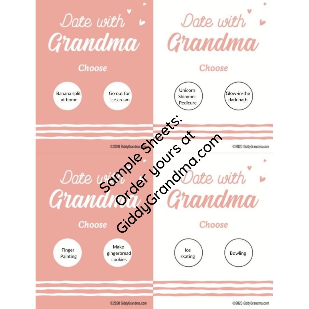 Date With Grandma Sample Sheets