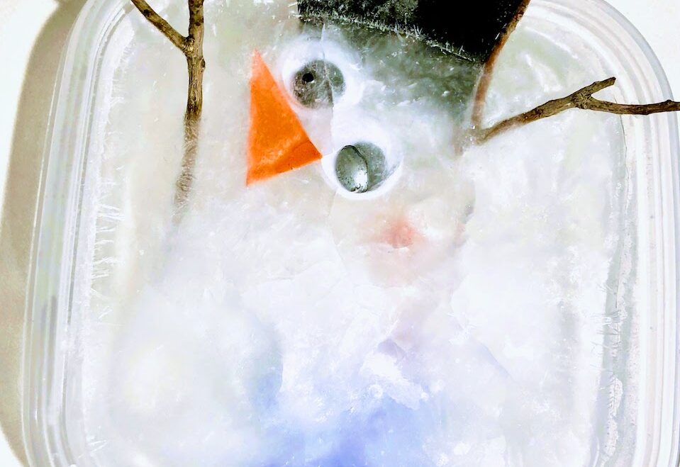 Freezy the Snowman – Learning about Freezing and Melting with a Preschooler