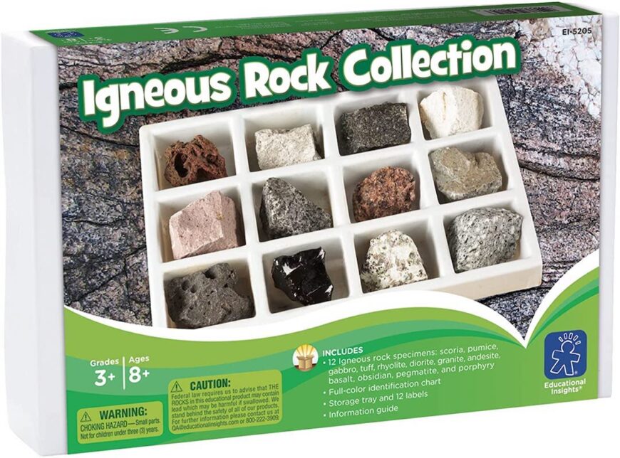 Igneous rock collection