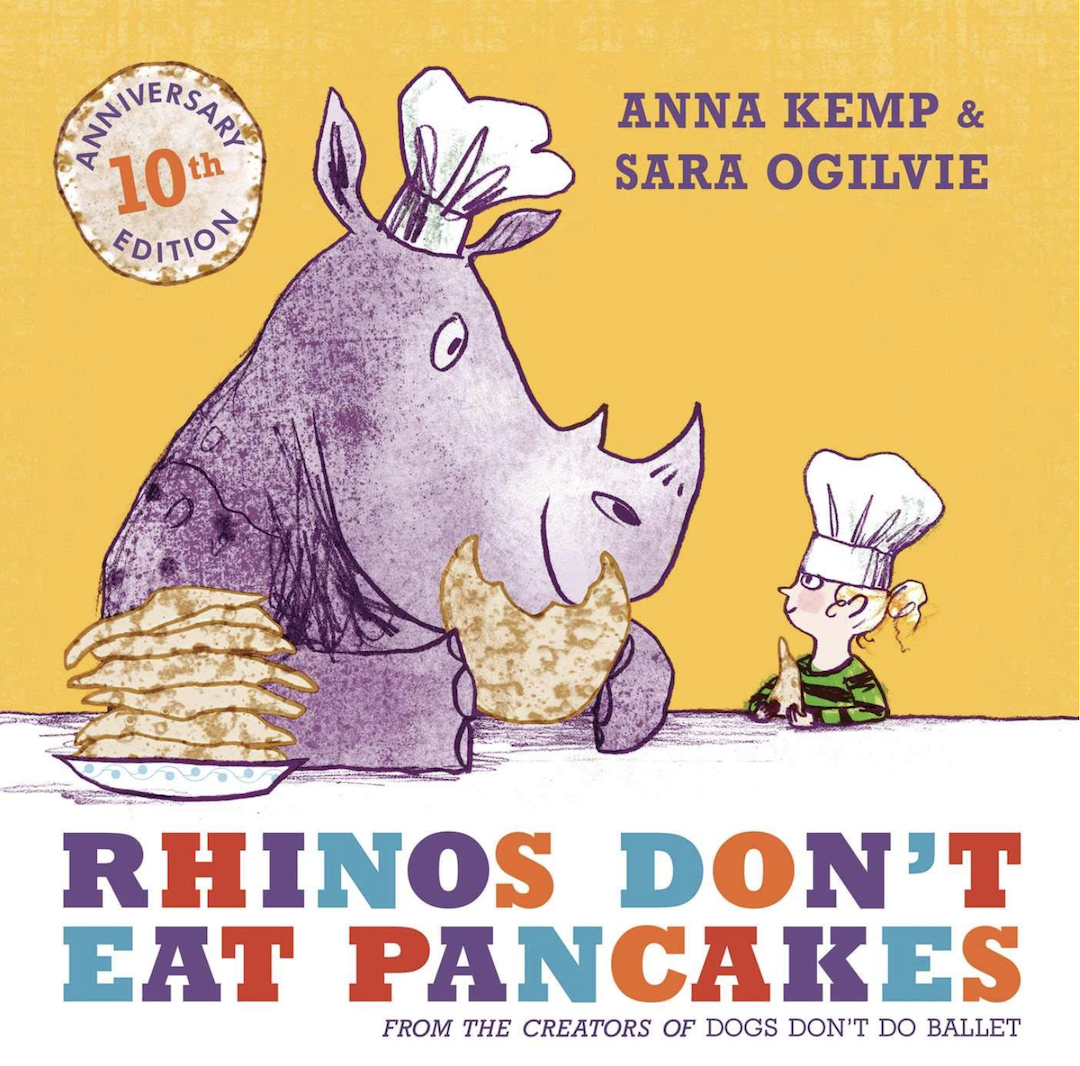 rhinos don't eat pancakes book